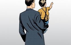 Bố thật và... bố ruột